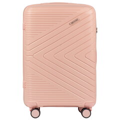 Kohver Wings DQ181-05 3KPL M suurus, roosa цена и информация | Чемоданы, дорожные сумки | kaup24.ee