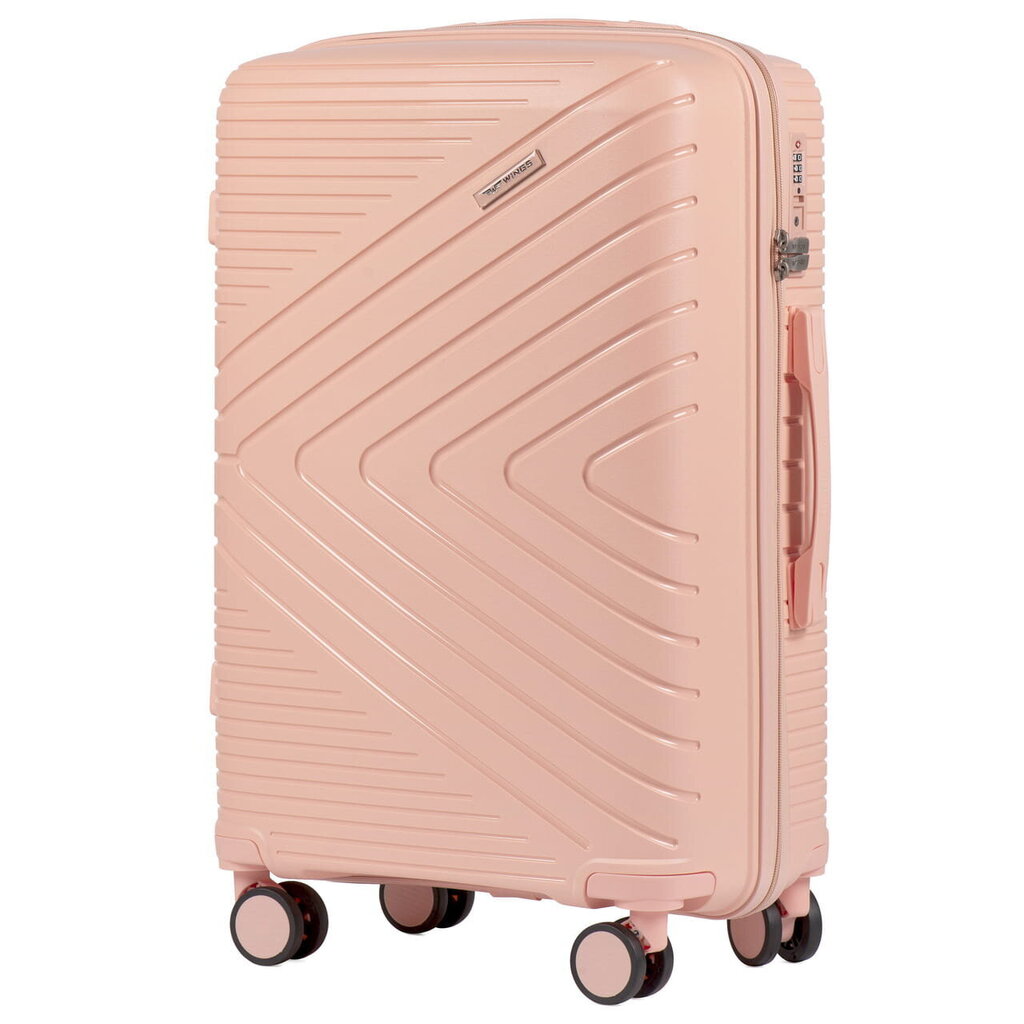 Kohver Wings DQ181-05 3KPL M suurus, roosa hind ja info | Kohvrid, reisikotid | kaup24.ee