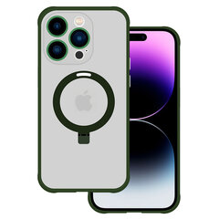 Чехол-подставка Tel Protect Magical Magsafe для Iphone 15 Pro Max зеленый цена и информация | Чехлы для телефонов | kaup24.ee