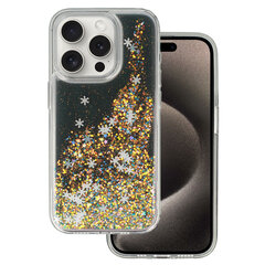 Чехол Liavec Snowflake Series для Iphone 15 Plus черный цена и информация | Чехлы для телефонов | kaup24.ee