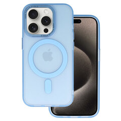 Чехол Liavec AG Magsafe для Iphone 15 Pro Max светло-синий цена и информация | Чехлы для телефонов | kaup24.ee