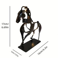 Статуэтка смурфика на лошади, 17 см. цена и информация | Детали интерьера | kaup24.ee