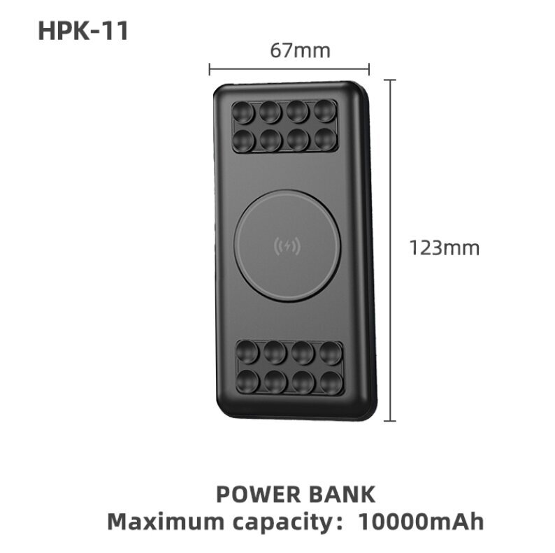 Digitalome HPK-11 10000mAh, Must hind ja info | Akupangad | kaup24.ee