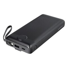 VEGER C20 - 20 000 mAh Micro + Type-C + Lightning 8-pin - Черный цена и информация | Зарядные устройства Power bank | kaup24.ee