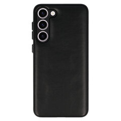 Кожаный 3D чехол для Samsung Galaxy S23 Plus дизайн 3 черный цена и информация | Чехлы для телефонов | kaup24.ee