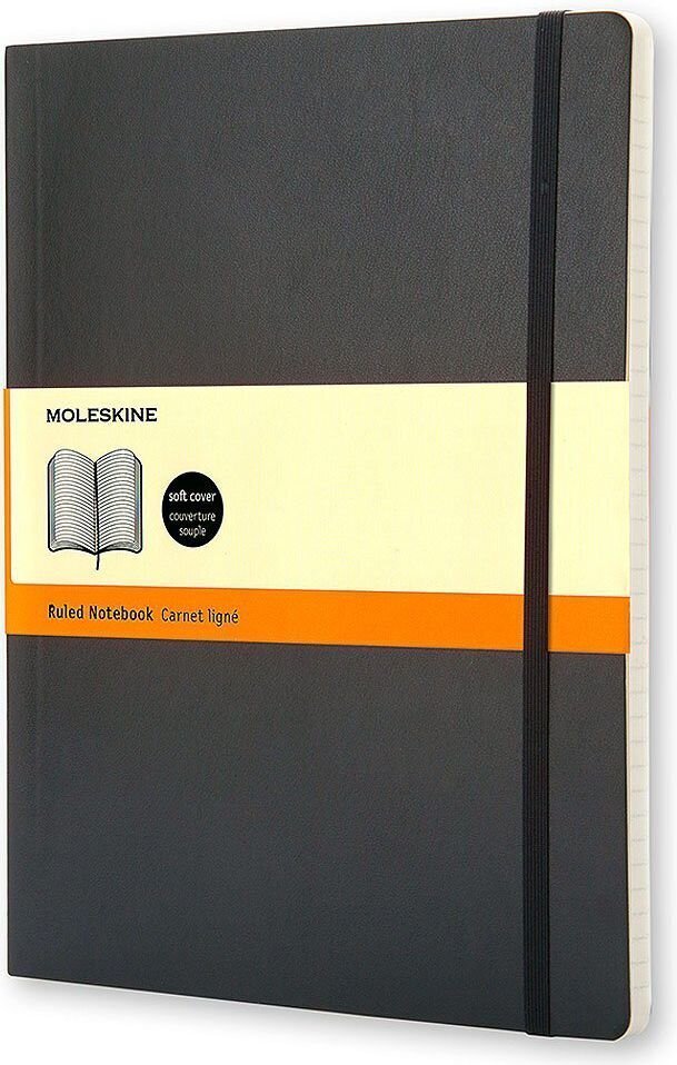 Märkmik Moleskine, 19x25cm, 192 lk hind ja info | Vihikud, märkmikud ja paberikaubad | kaup24.ee