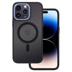 Чехол Tel Protect Magnetic Carbon для Iphone 13 Pro Черно-фиолетовый цена и информация | Чехлы для телефонов | kaup24.ee