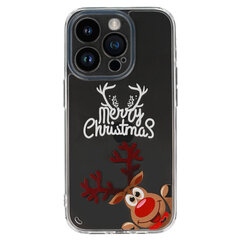 Чехол TEL PROTECT Christmas для Iphone 14 Pro Max Design 1, прозрачный цена и информация | Чехлы для телефонов | kaup24.ee