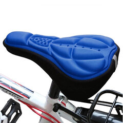 Чехол на велосипедное седло синий цена и информация | Седла для велосипедов и чехлы на сиденья | kaup24.ee