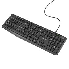 Borofone Keyboard BG9 Speed ​​проводная черная цена и информация | Клавиатуры | kaup24.ee