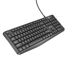 Borofone Keyboard BG9 Speed ​​проводная черная цена и информация | Клавиатуры | kaup24.ee