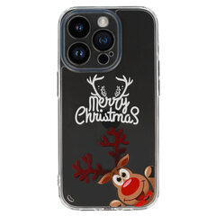 Рождественский чехол TEL PROTECT для Samsung S23 Ultra Design 1, прозрачный цена и информация | Чехлы для телефонов | kaup24.ee