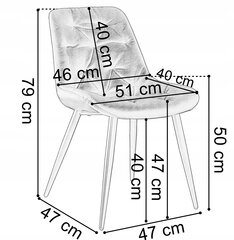 Tool Eliot Velvet, roheline hind ja info | Kontoritoolid | kaup24.ee