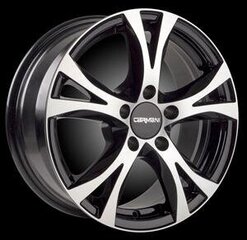 Carmani 9 Black polish 6.5R16 5X108/45 63.4 hind ja info | Veljed | kaup24.ee