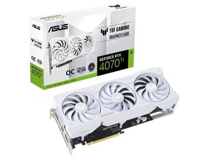 Asus TUF Gaming GeForce RTX 4070 Ti White (TUF-RTX4070TI-O12G-WHITE-GAMING) hind ja info | Videokaardid (GPU) | kaup24.ee