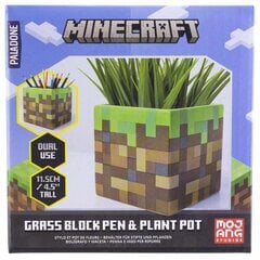 Minecraft Grass Block Pen and Plant Pot цена и информация | Атрибутика для игроков | kaup24.ee