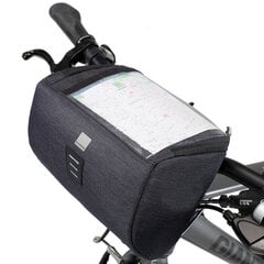 Сумка для велосипеда Sahoo, чёрная цена и информация | Другие аксессуары для велосипеда | kaup24.ee