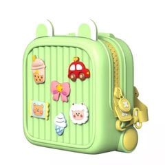 Kids handbag backpack K32 green UCH001002 цена и информация | Аксессуары для детей  | kaup24.ee