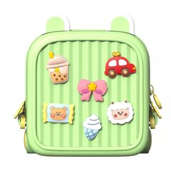 Kids handbag backpack K32 green UCH001002 цена и информация | Аксессуары для детей  | kaup24.ee