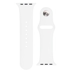 Ремешок для часов Fusion Silicone для Apple Watch 8 | 7 | 6 | 5 | 4 | 3 | 2 | SE (45 | 44 | 42mm) песочный цвет цена и информация | Аксессуары для смарт-часов и браслетов | kaup24.ee