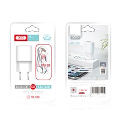 XO wall charger L73 1x USB 2,4A white цена и информация | Зарядные устройства для телефонов | kaup24.ee