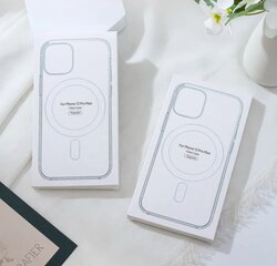 Fusion MagSafe силиконовый чехол для Apple iPhone 15 Pro Max прозрачный цена и информация | Чехлы для телефонов | kaup24.ee