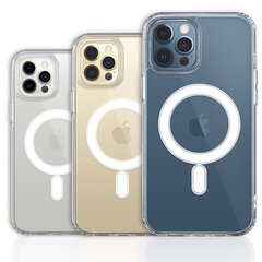 Fusion MagSafe силиконовый чехол для Apple iPhone 15 Pro Max прозрачный цена и информация | Чехлы для телефонов | kaup24.ee