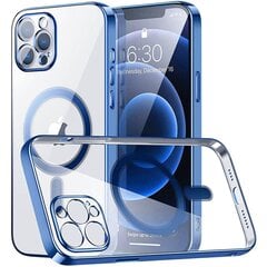 Fusion MagSafe Electroplate силиконовый чехол для Apple iPhone 14 Pro серебряный цена и информация | Чехлы для телефонов | kaup24.ee