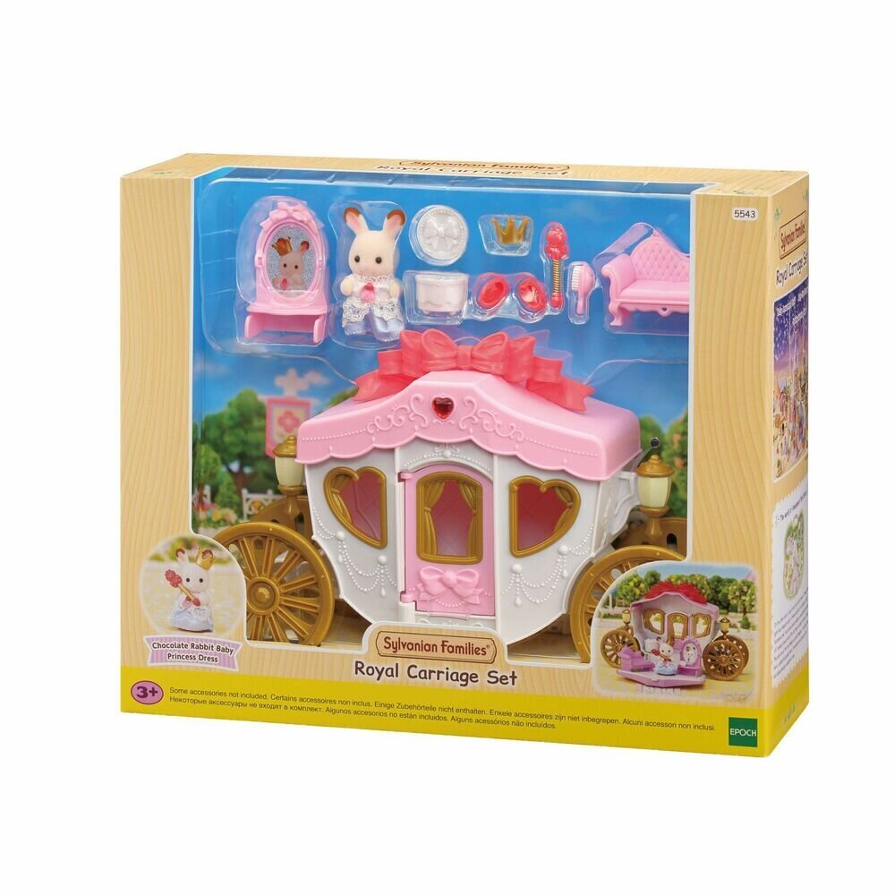 Kujude komplekt Sylvanian Families Kuninglik kaarik hind ja info | Tüdrukute mänguasjad | kaup24.ee