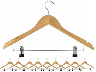 вешалки для одежды 10 шт. цена и информация | Вешалки и мешки для одежды | kaup24.ee