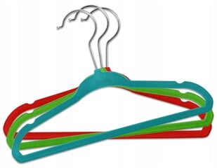 Набор мини-вешалок из велюра, 30 шт. цена и информация | Вешалки и мешки для одежды | kaup24.ee