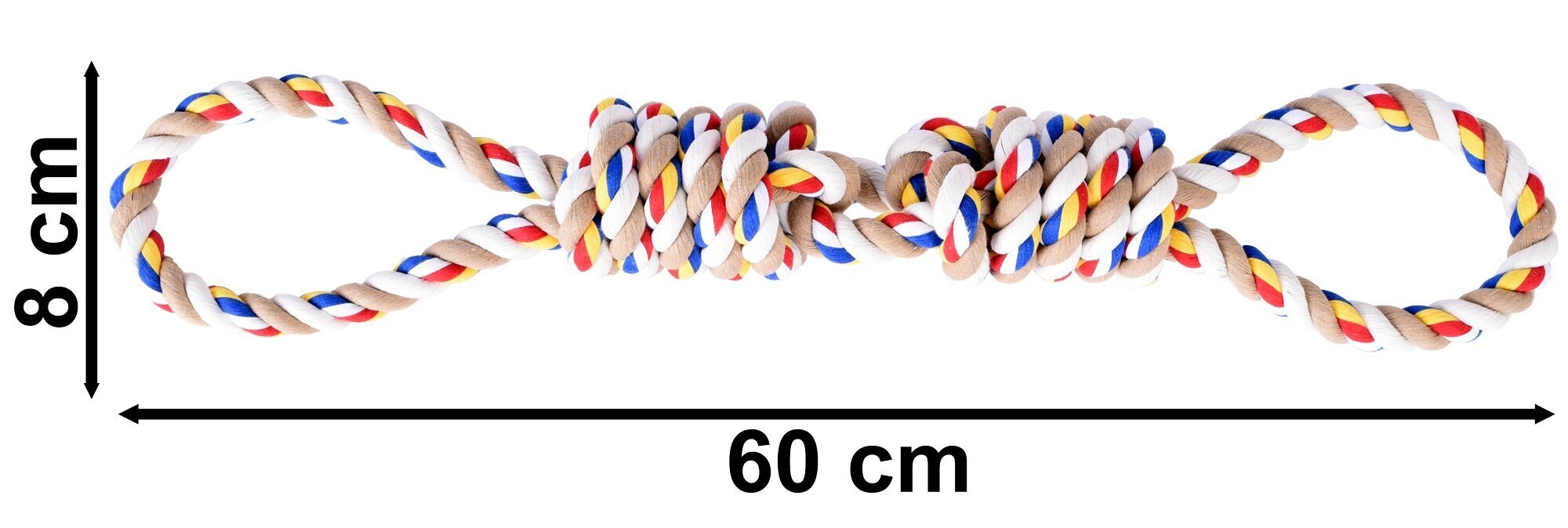 Koera mänguasi Wally, 60 cm цена и информация | Mänguasjad koertele | kaup24.ee