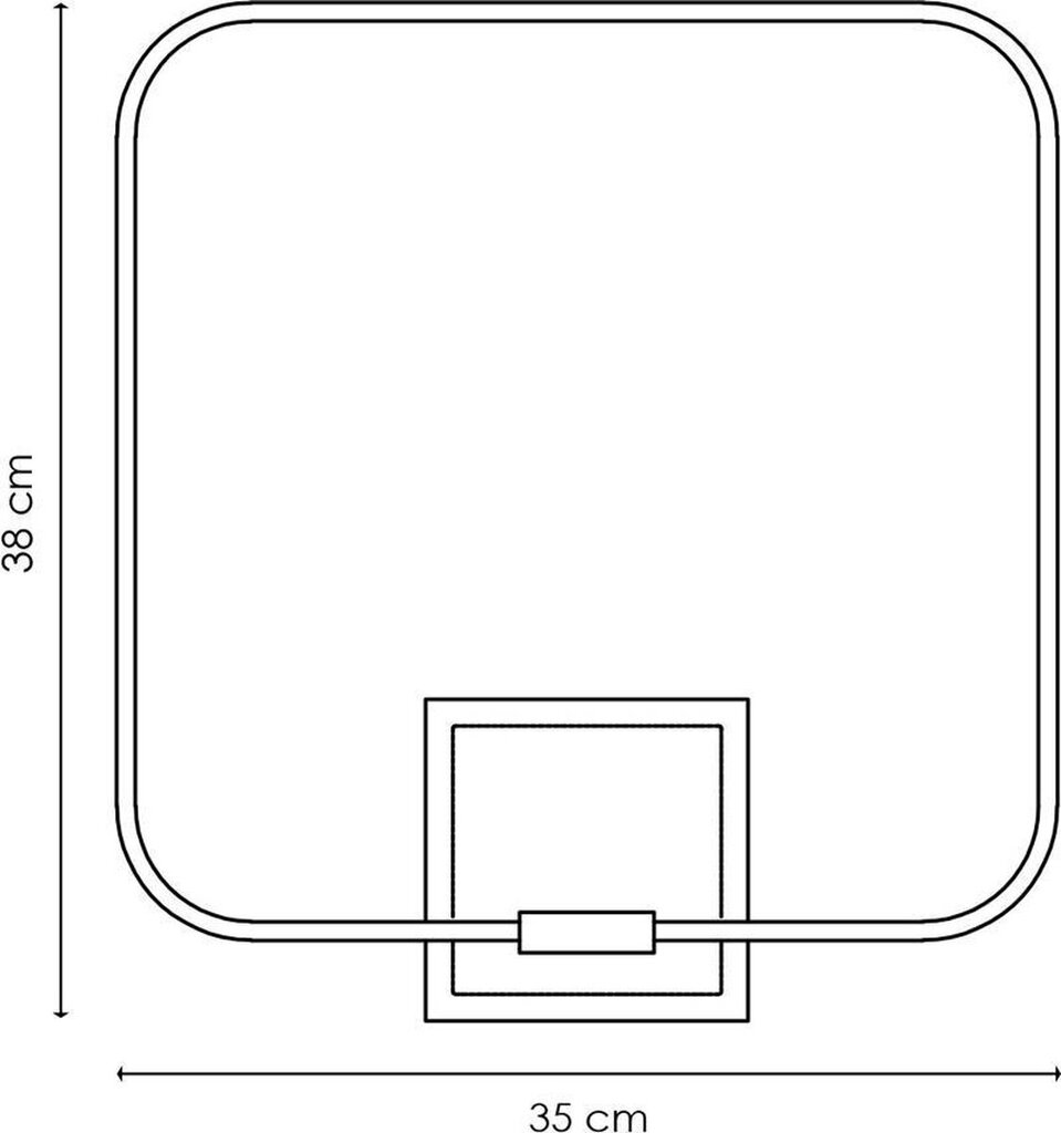 Home Sweet Home seinalamp, Led Quad hind ja info | Seinavalgustid | kaup24.ee