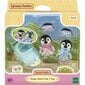 Kujude komplekt Sylvanian Families Penguin Babies Ride 'n Play цена и информация | Poiste mänguasjad | kaup24.ee