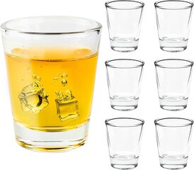 Viinapits GLASKEY 40 ml 6 tk hind ja info | Klaasid, tassid ja kannud | kaup24.ee