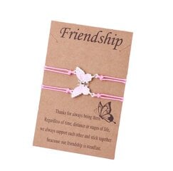 Браслеты для девочек Friendship, 2 шт. цена и информация | Аксессуары для детей | kaup24.ee