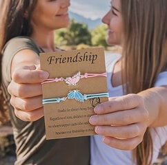 Браслеты для девочек Friendship, 2 шт. цена и информация | Аксессуары для детей | kaup24.ee