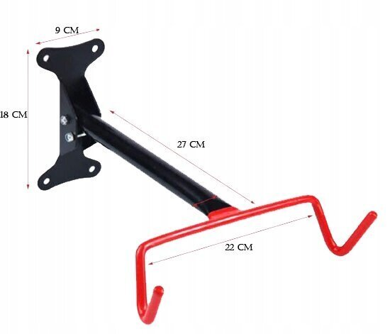 Seinale paigaldatav jalgrattahoidik hind ja info | Muud jalgratta tarvikud | kaup24.ee