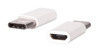 Переходник — Micro USB на тип C цена и информация | Адаптеры и USB-hub | kaup24.ee