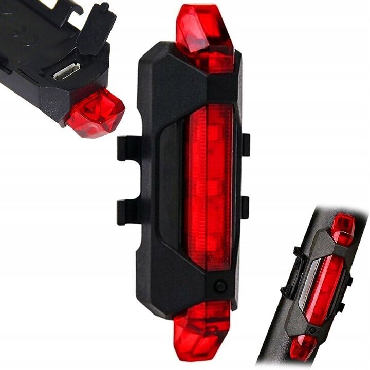 Veekindel USB LED jalgratta valgus 120LM hind ja info | Jalgratta tuled ja helkurid | kaup24.ee