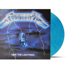 LP METALLICA Ride The Lightning (Electric Blue Vinyl, Limited Edition, Remastered) LP Виниловая пластинка цена и информация | Виниловые пластинки, CD, DVD | kaup24.ee