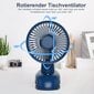 Ventilaator Decklit, 3600 mAh aku, sinine hind ja info | Ventilaatorid | kaup24.ee