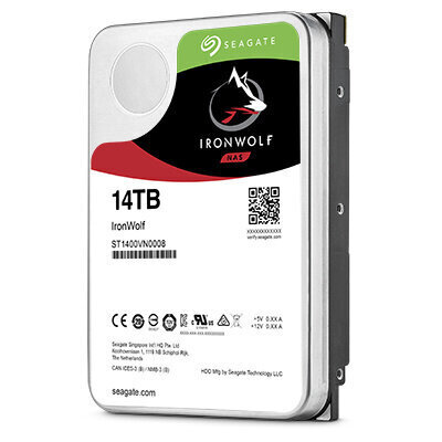 Seagate IronWolf NAS ST14000NE0008 цена и информация | Sisemised kõvakettad (HDD, SSD, Hybrid) | kaup24.ee