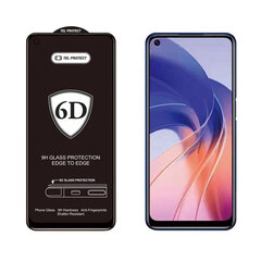 Закаленное стекло 6D с полным клеем для REALME 11 PRO/11 PRO PLUS, чернoe цена и информация | Ekraani kaitsekiled | kaup24.ee