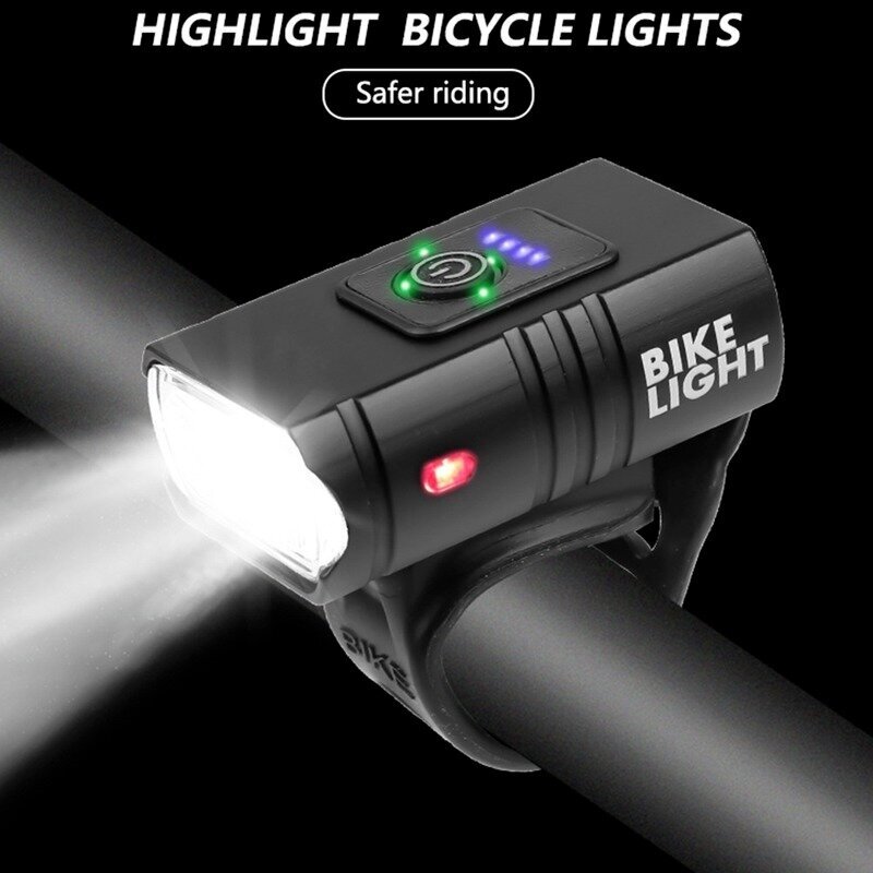 Jalgrattavalgusti LED Micro USB, must hind ja info | Jalgratta tuled ja helkurid | kaup24.ee