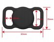 Silikoonist kandik airtag, lemmiklooma rihma kandik, 5 hind ja info | Kaelarihmad ja traksid koertele | kaup24.ee