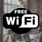 Vinüülkleebis Tasuta Wifi цена и информация | Seinakleebised | kaup24.ee