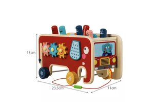 Развивающая деревянная игрушка слоник 4 в одном. цена и информация | Развивающие игрушки | kaup24.ee