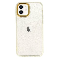 Чехол Tel Protect Gold Glitter для Iphone 11 Pro, золотистый цена и информация | Чехлы для телефонов | kaup24.ee