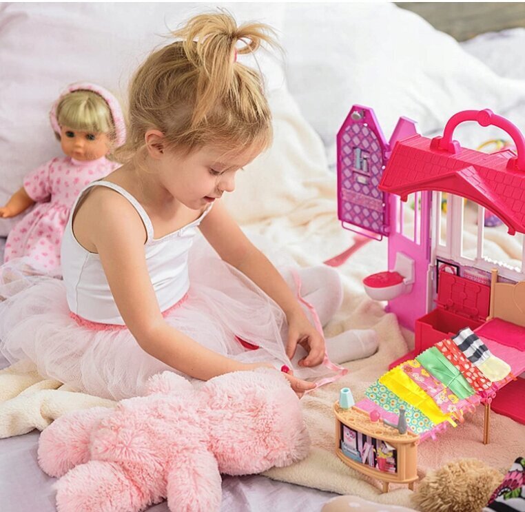 Rõivaste ja aksessuaaride komplekt nukkudele Aig. 85 цена и информация | Tüdrukute mänguasjad | kaup24.ee